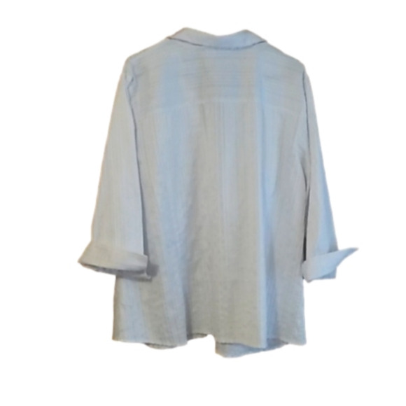 Dress Barn White Blouse 22/24 - Picture 3 of 3